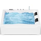Whirlpool Badewanne - Badewanne 180x120 cm - Unikales Whirlpool-Erlebnis nach Ihren Wünschen - Wählen Sie Ihre perfekte Wanne oder Whirlpool -Ihre individuelle Wahl für Wellness zu Hause