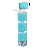 Wasserzirkulatorpumpe - Fischtankfilter, Wellenherstellersystem | Marine Pond Shrimp Breeding Setup, ruhiges Aquarium -Eintauchungsinnere Kompaktfiltration, Lebensraumreiniger für Badezimmer Büro -Hob