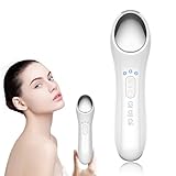 Gesichtsmassagegerät Gegen Falten, DOCOCO Gesicht Schönheit Gerät 45°C EMS Massagegerät Face Beauty Massager, 3 Modi Elektrisches Gesichtsgerät für Hautstraffung Lifting, Verbesserung