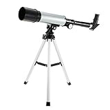 Outdoor HD 90X Zoom Teleskop Spektiv Refraktives Weltraum Astronomisches Monokular Vogelbeobachtungsteleskop 360x50mm mit Stativ Klares Monokularteleskop
