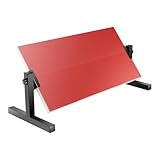 LKHDONG Tischtennis Rebound Board, Tischtennis Returnbrett mit 8 Gummiblock, Ping Pong Rebounder 360°-Winkelverstellung, Tischtennisplatte Rückschlagbrett Für Home, Gym, Indoor, Outdoor