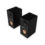 Klipsch R-40M Black (Paar) - Regallautsprecher Schwarz 4,25 Zoll Woofer 50 W / 200 W - 8 Ohm, Mediano