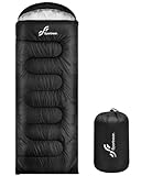 Schlafsack Outdoor für Camping: Sportneer 3-4 Jahreszeiten Sommerschlafsack Schlafsäcke Winter Sleeping Bag Kleines Packmaß Tragbar Ultraleicht 1,7kg Full Filling für Erwachsene Trekking Reise