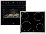 AEG AH41B Set Einbauherd OU5AE20AK + Glaskeramikkochfeld HE604000XB