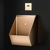 Hocheffizientes Urinal zur Wandmontage, modernes 304 Edelstahl-WC für den gewerblichen und privaten Gebrauch, ideal für Hotels, Schulen und öffentliche Toiletten