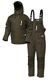 DAM Xtherm Winter Suit, 2-teiliger Deluxe-Thermoanzug und Kälteschutz in den Größen M-3XL, wasserdicht (8000mm Wassersäule), 100% Polyester (Größe XL)