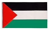 Aricona Palästina Flagge - Wetterfeste Fahnen und Flaggen mit Messing-Ösen in verschiedenen Größen - 60 x 90 cm | 90 x 150 cm | 250 x 150 cm