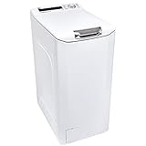 Hoover H-WASH 300 H3TFMQ46TAMCE-84 Waschmaschine Toplader / 6 kg / 1400 U/Min / BPM Inverter Motor / Power Care System / All in One Programm / Slow Motion Öffnungsmechanismus / deutsche Bedienblende