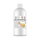 Contura Holzwurmtod 500ml. Set Holzschutz Holzwurm Ex Holzbock Holzwurmmittel Holzkäfer (500ml. + Spritze)