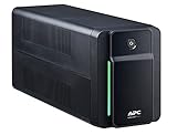 APC Back UPS BX – BX950MI-GR - unterbrechungsfreie Stromversorgung 950 VA mit Schuko Ausgängen, Batteriesicherung & Überspannungsschutz, Backup-Batterie mit AVR, Datensicherungsfunktion