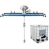 BXLYUJTY Gallonen-Bohrer-Farbmischer, elektrischer Betonmischer, pneumatischer Mischer, Lösemischer, geeignet für Farbe, Druck, Chemie,