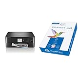 Brother DCP-J1140DW 3-in-1 Farbtintenstrahl-Multifunktionsgerät & Avery Zweckform 2563 Drucker-/Kopierpapier (500 Blatt, 90 g/m², DIN A4 Papier, hochweiß, für alle Drucker) 1 Pack