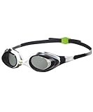 ARENA Spider Junior Schwimmbrille für Kinder, Schwimmbrille mit Anti-Beschlag und UV-Schutz, Selbstjustierender Nasensteg, Hypoallergene Silikondichtungen