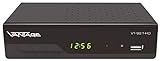 Vantage VT-92 T-HD Receiver (DVB T2, HEVC, Display, USB, HDMI, SCART, Mediaplayer) schwarz