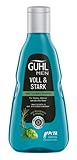 Guhl Men Voll & Stark Shampoo - Inhalt: 250 ml - Haartyp: dünn, fein, normal, blue