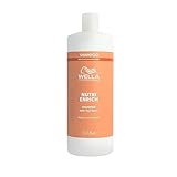 Wella Professionals Invigo Nutri Enrich Feuchtigkeitsshampoo – tiefenwirksam pflegende Haarwäsche für strapaziertes Haar – glättendes, intensiv nährendes Shampoo – 1 L