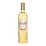 Lillet Blanc – Französischer Weinaperitif mit fruchtig-frischem Geschmack – 1 x 0,75 l, 750 ml (1er Pack)