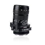AstrHori 85mm F2.8 Makro & Tilt & Mittleres Tele 3-in-1-Handbuch Vollbild Insekt Juwel Porträtobjektiv für spiegellose Kameras der Sony E-Mount A7,A7R,A7S,A9,A6000,A6300,A6500,A6600.etc (Schwarz)