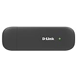 D-Link DWM-222 4G LTE USB Adapter (USB-Anschluss, 4G/LTE/3G, HSPA+, 150 Mbps Download und 50 Mbps Upload) schwarz/anthrazit