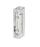 DORCAS Elektrischer Türöffner D-99.2/ND/FLEX, Edelstahl, Silber, Türschließer, 16 mm, 10-24 Volt DC