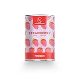 Good Nutritions® Erdbeerpulver – gefriergetrocknet| Bio| Vegan| ohne Zusatzstoffe| Smoothie, Smoothie Bowl, Joghurt, Dessert, Granola, 120g