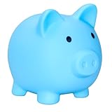Eruinfang Sparschwein Sparschwein für Kinder, Münzen, Spardose für Kinder, kleines Kleingeld, für Jungen, Mädchen, Kinder und Erwachsene (blau)