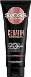 Syoss Tiefenspülung Keratin (250 ml), reichhaltige Spülung mit Keratin bekämpft Frizz & sorgt für Glanz, Haarspülung für gesund aussehendes & widerstandsfähiges Haar