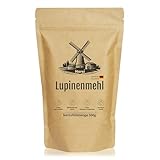 Narei Lupinenmehl Pulver mit 26% Protein - veganes Lupinenmehl aus Deutschland - ideal für Protein Smoothies, Müsli, Porridge, Shakes