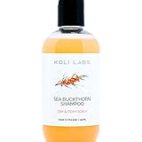 Sanddorn- und Arganöle sowie Ringelblume Shampoo (250ml), pH 5.5. (250ml), pH 5.5. Für trockene, juckende oder schuppige Kopfhaut.