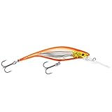 Westin Wobbler zum Hechtangeln & Zanderangeln 10cm 16g P10DR Crankbait Floating, Farbe:Orange Flash