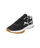 PUMA Unisex VARION II Indoor Court Shoe, Black-COOL Light Gray-Yellow Blaze-Gum, 40 EU