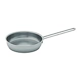 Fissler Häppchen / Edelstahl-Pfanne (Ø 16cm - 0,5 Liter ) unbeschichtete Mini-Stielpfanne, ideal für kleine Snacks - Induktion