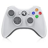 Bonacell Wireless Controller für Xbox 360 PC Controller mit 2.4GHz USB Receiver Adapter Improved Dual Vibration Gamepad Joystick für Xbox 360/Microsoft PC Windows 7/8/10/11