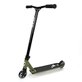 Aulonda Freestyle Trick Scooter - Pro Stunt Scooter für Anfänger, Kinder ab 6 Jahren, Jugendliche & Erwachsene - Langlebiger Kickscooter für Skate Park & Street Use (Grün)