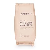 Masienda Heirloom White Corn Masa Harina/Mehl. Nixtamalisiertes Maismehl Perfekt für Maistortillas, Tamales, Tostadas, Puppen, Arepas und mehr. Glutenfrei, gentechnikfrei, ohne Konservierungsstoffe.
