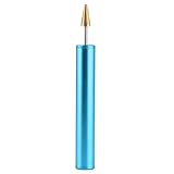 Kuuleyn Leder Roller Pen Applikator, Behandlung Roller Pen, Leder Farbstoff Stift Applikator Farbroller Druckwerkzeug für Lederhandwerk DIY (Blue)