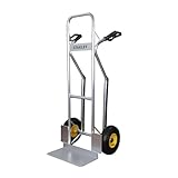 STANLEY Sackkarre Aluminium, Tragkraft 200kg, SXWTC-HT525, Transportkarre, Abmessungen Ladefläche 40x20,5cm, Knöchelschutz