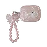 XINVHUA Earbuds Case for Airpods Pro, Cute TPU Protective Cover Shell Seestern Style Compatible with Airpods Pro 2 for Girls Women. (Pink)