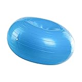 Fitnessball Unterstützung Rhythmic Strength Yoga Ball Pilates Donut Balance für, Blaues B