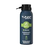 TUNAP SPORTS Federgabel-Reiniger 125ml | Spray für Dämpf- und Federelemente am Bike reinigt, pflegt, schmiert | Materialverträglich und schützt Dichtungen | E-Bike ready | Made in Germany