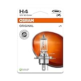 Osram ORIGINAL LINE 12V, H4, halogen headlight lamp, Single Blister (1 lamp)