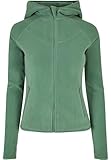 Urban Classics Damen Ladies Polar Fleece Zip Hoody Sweatshirt, Salvia, L EU