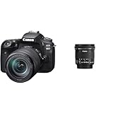 Canon EOS 90D Spiegelreflexkamera - mit Objektiv EF-S 18-135mm F3.5-5.6 is USM & EF-S 10-18mm F4.5-5.6 is STM Ultraweitwinkel Objektiv (67mm Filtergewinde) schwarz