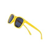 Sonnenbrille Polarisiert für Kinder Jungen und Mädchen (3-12 Jahre) + Brillenhalter + Sonnenbrillen Beutel