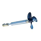 RC Boot 4 mm wasserdichtes Schaft-Set mit dreiblättrigem Propeller, 9 mm Schafthülse, RC-Bootsteile (10 cm - 4 mm)