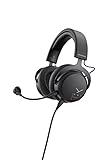 Beyerdynamic MMX 100 Geschlossenes Over-Ear Gaming Headset in schwarz mit META Sprachmikrofon, hervorragender Sound für alle Gaming-Geräte