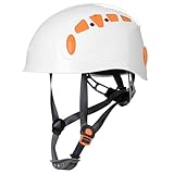 Outdoor-Kletterhelm mit ABS- und PC-Material, leicht und verstellbar, ideal zum Klettern und Bergsteigen