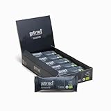 getvuel Bio Vegan Crispy Dark Choc High Protein Riegel - 11 g Protein pro Riegel, idealer Snack nach dem Training oder unterwegs, Glutenfrei, Sojafrei, Natürlich - 12 x 50 g