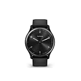 Garmin Unisex – Erwachsene VIVOMOVE Sport Smartwatch, Schwarz/Schiefergrau, One Size
