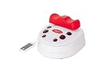 CHI-ENTERPRISE - Vitalstar Infrarot Chi-Massage-Gerät | entspannende 10 Stufen | Infrarot-Fuß-Reflex-Zonen-Massage | vitalisierende Chi-Maschine inkl. Timer, Fernbedienung u. Twister (Drehteller)